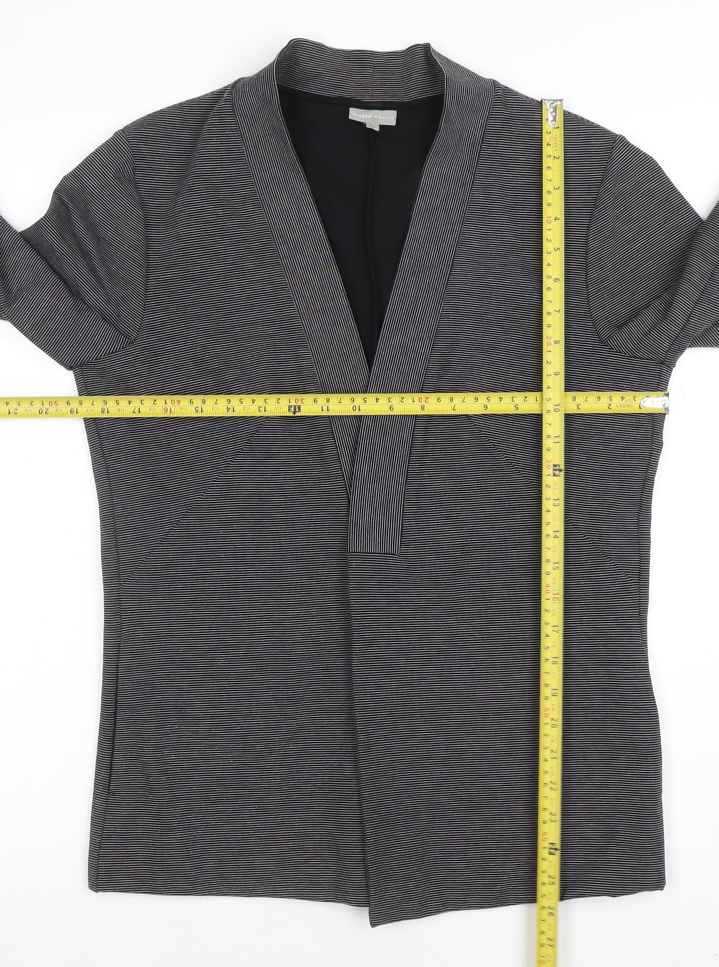 Womens UK Size 12 Oliver Bonas Regular Grey Blazer