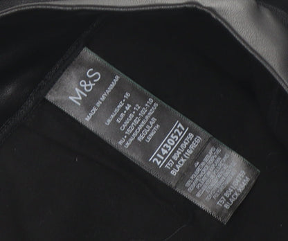Womens UK Size 16 Marks and Spencer  Leggings Black Leggings