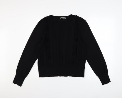 Womens UK Size XL Oasis Black Pullover Jumper