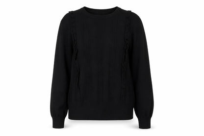 Womens UK Size XL Oasis Black Pullover Jumper