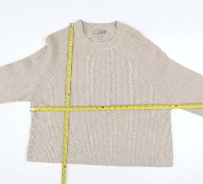 Womens UK Size 14 ASOS Beige Pullover Jumper