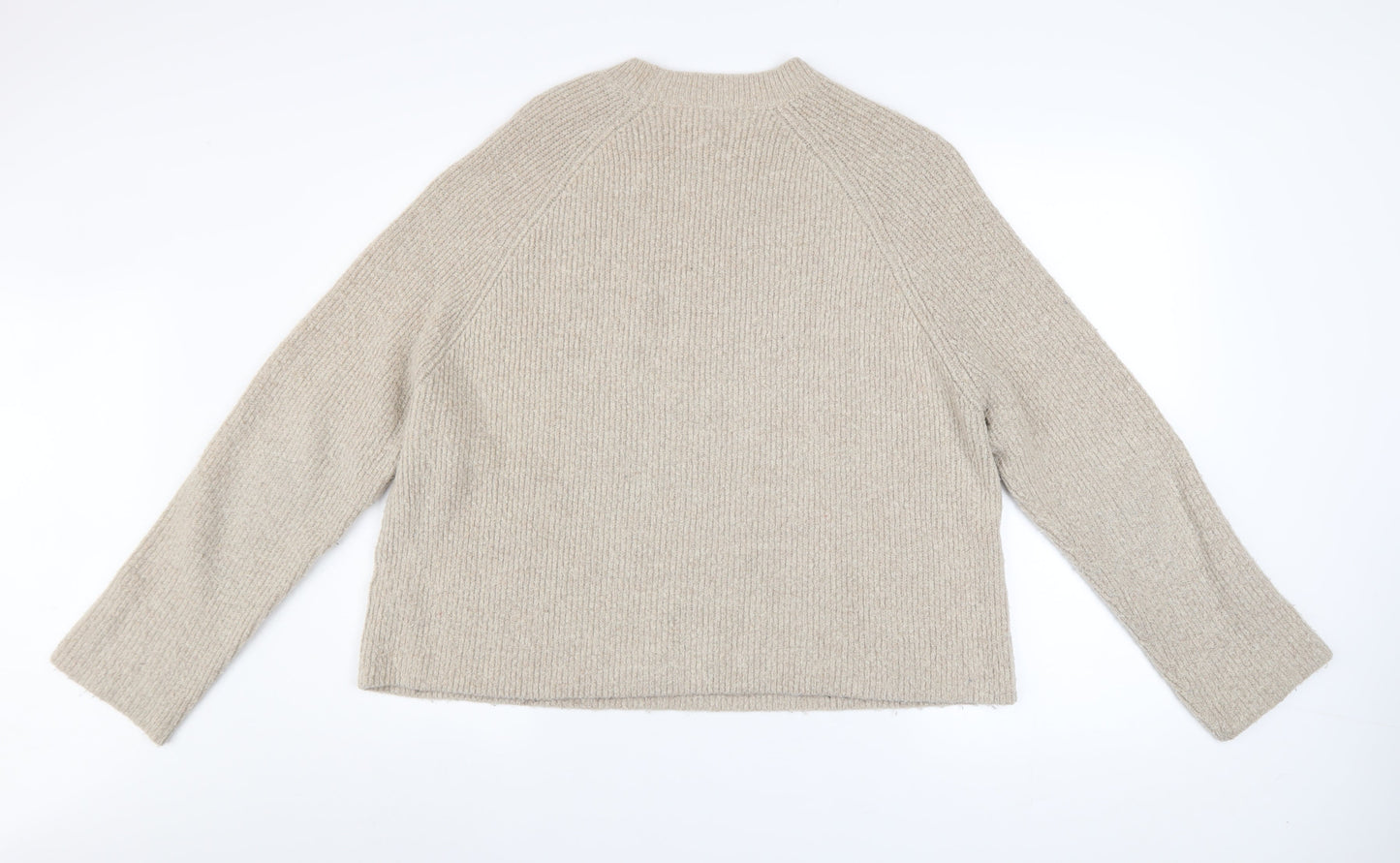 Womens UK Size 14 ASOS Beige Pullover Jumper