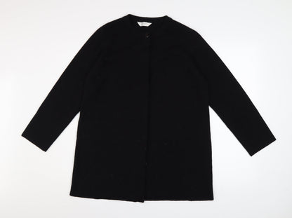 Womens UK Size 14 Marks and Spencer Black Cardigan Jumper