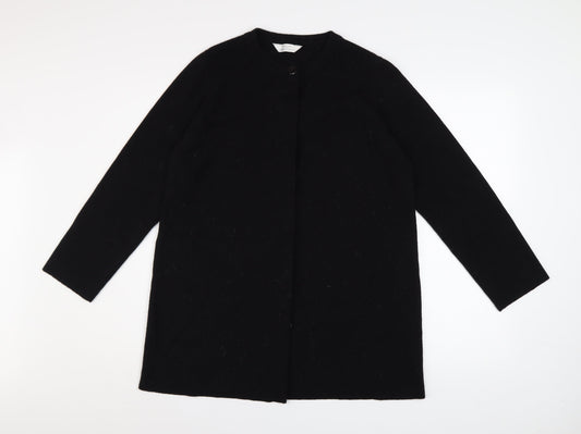 Womens UK Size 14 Marks and Spencer Black Cardigan Jumper