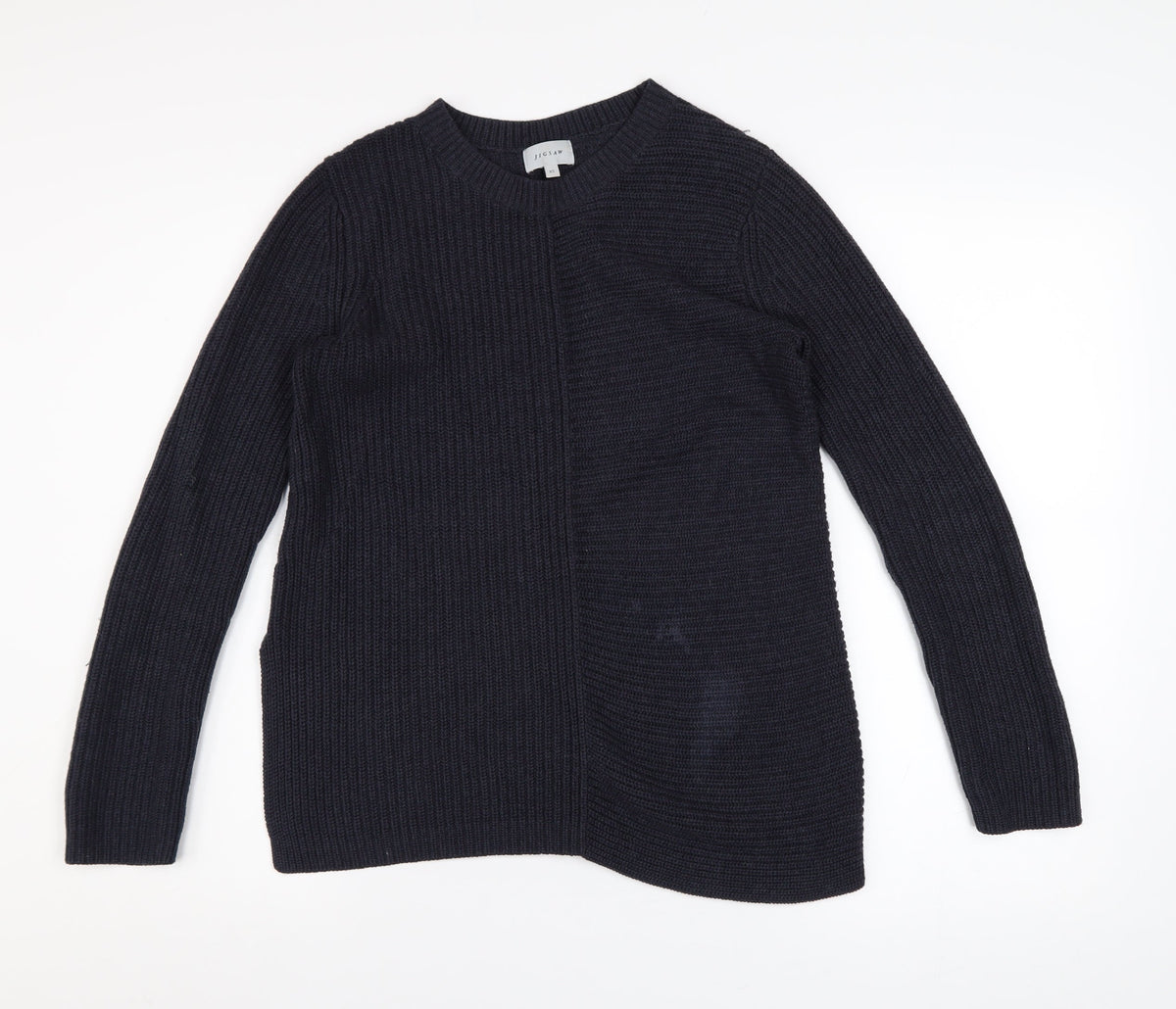 Womens UK Size XS Jigsaw Black Pullover Jumper