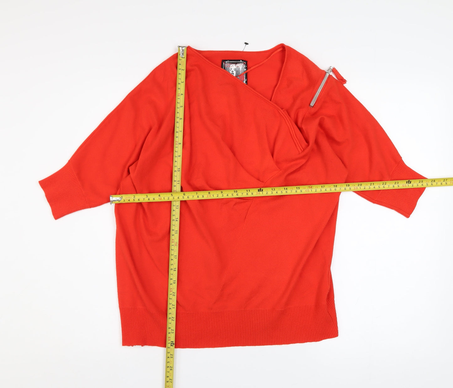 Womens UK Size 16 Apriori Red Pullover Jumper