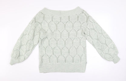 Womens UK Size 14 NEXT Ivory Pullover Jumper