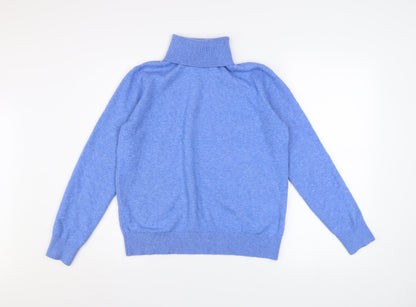 Womens UK Size S Marks and Spencer Blue Pullover Jumper