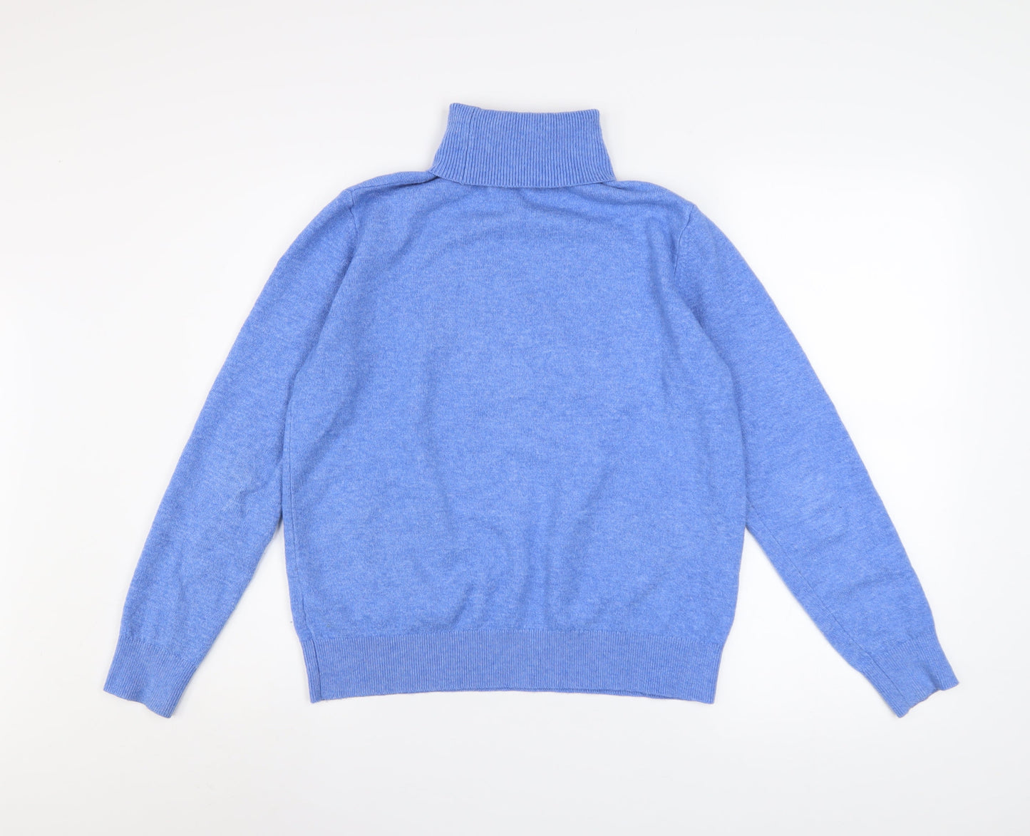 Womens UK Size S Marks and Spencer Blue Pullover Jumper