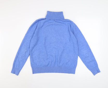 Womens UK Size S Marks and Spencer Blue Pullover Jumper
