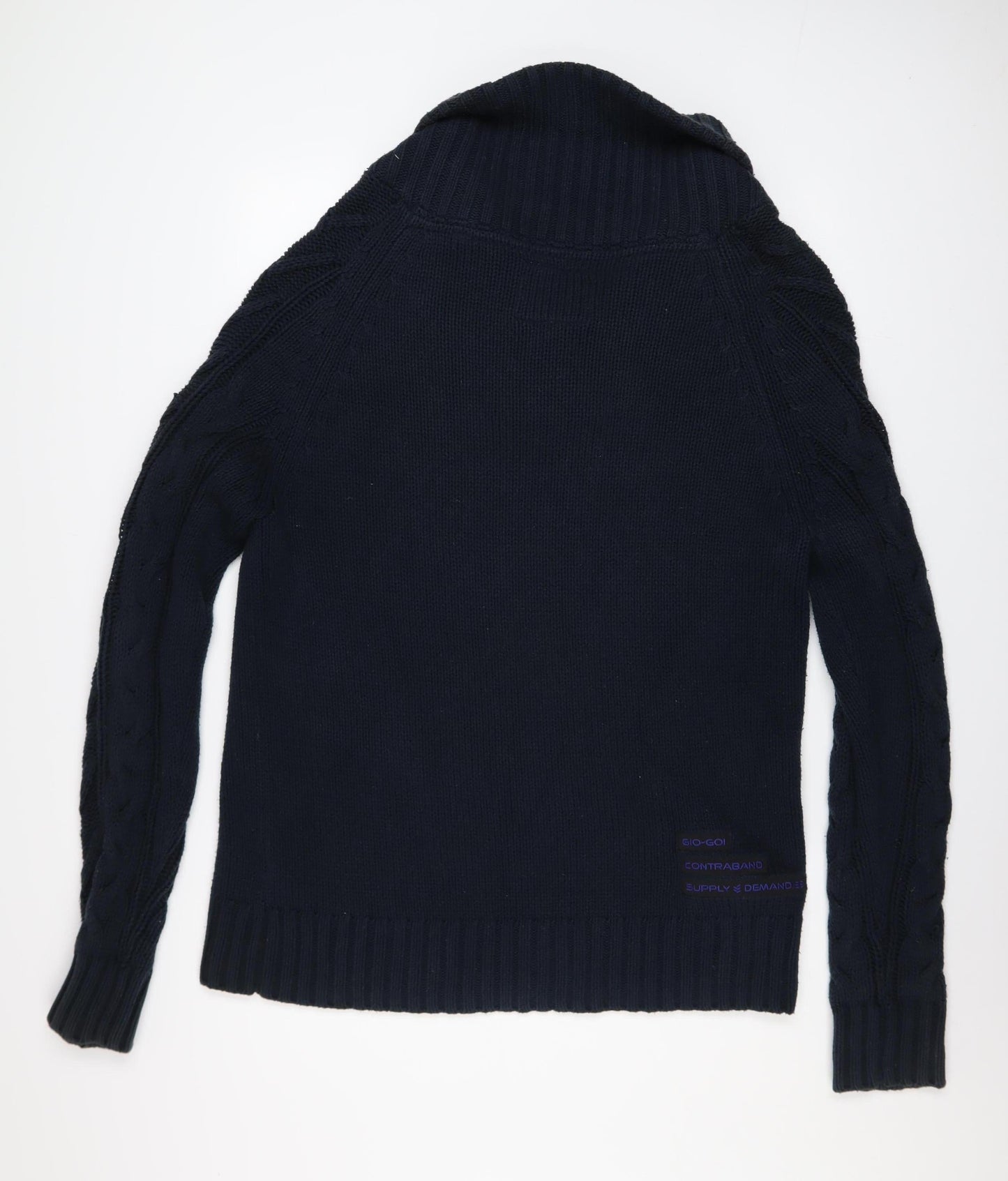 Mens UK Size L Gio-Goi Blue Pullover Jumper