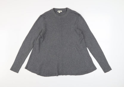 Womens UK Size 12 Whistles Grey Pullover Jumper