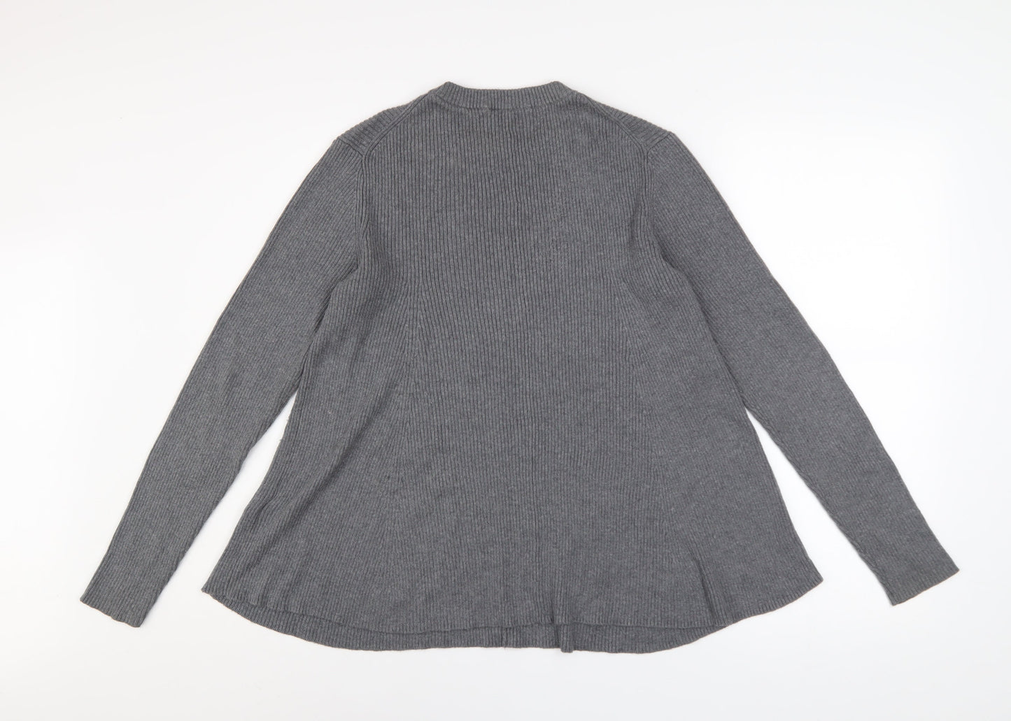 Womens UK Size 12 Whistles Grey Pullover Jumper