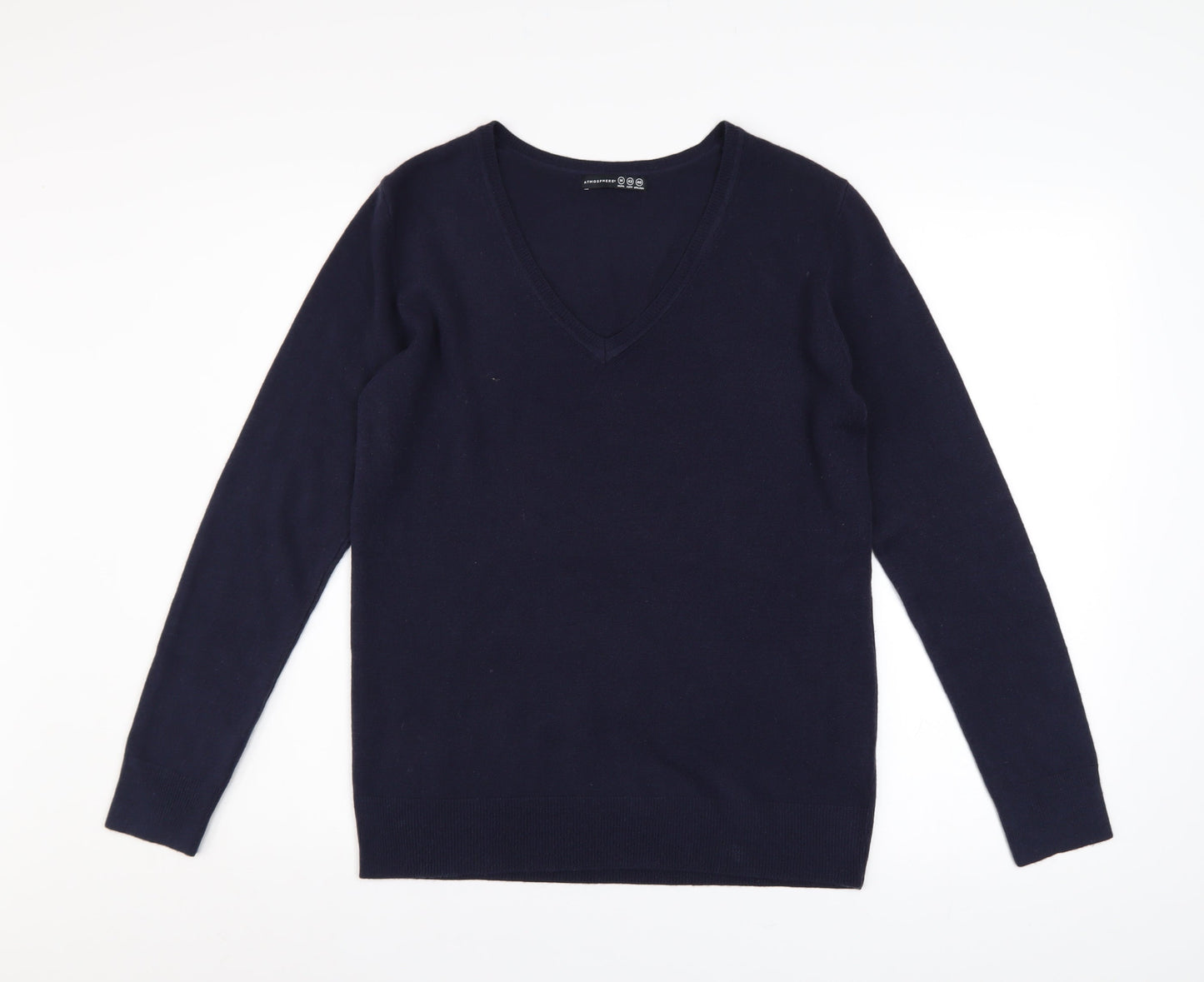 Womens UK Size 14 Atmosphere Blue Pullover Jumper