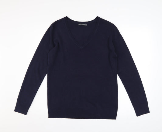Womens UK Size 14 Atmosphere Blue Pullover Jumper