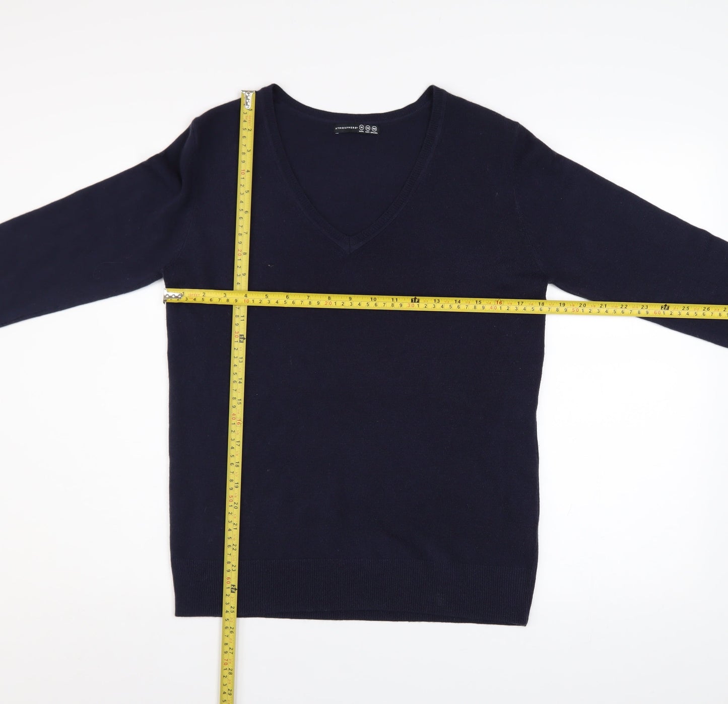 Womens UK Size 14 Atmosphere Blue Pullover Jumper