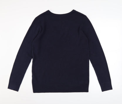 Womens UK Size 14 Atmosphere Blue Pullover Jumper