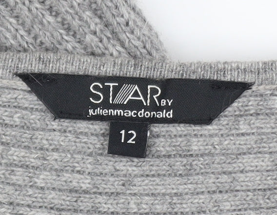 Womens UK Size 12 Star by Julien Macdonald Bodycon Dress