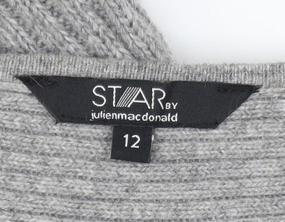 Womens UK Size 12 Star by Julien Macdonald Bodycon Dress