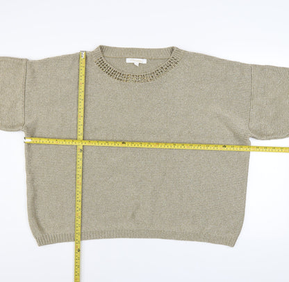 Womens UK Size 32/34 Changes By Together Grey Pullover Jumper