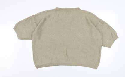 Womens UK Size 32/34 Changes By Together Grey Pullover Jumper
