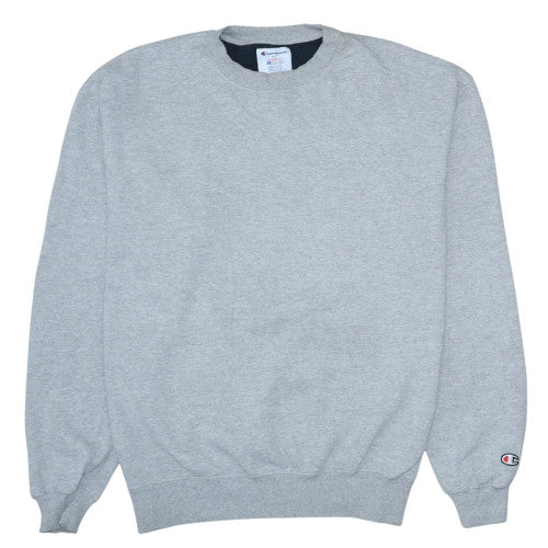 Mens UK Size XL Champion Grey Pullover Sweatshirt