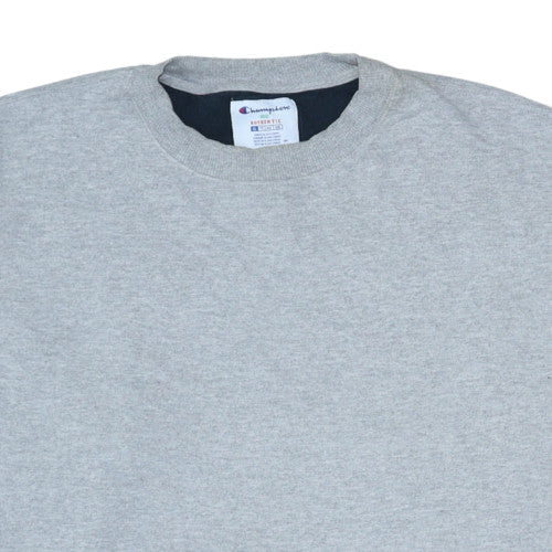 Mens UK Size XL Champion Grey Pullover Sweatshirt