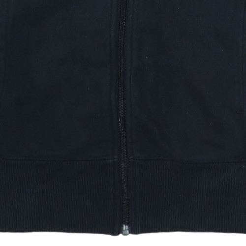 Womens UK Size XS adidas Black Full Zip Hoodie