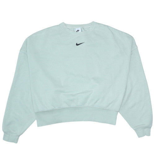 Womens UK Size L Nike Green Pullover Sweatshirt