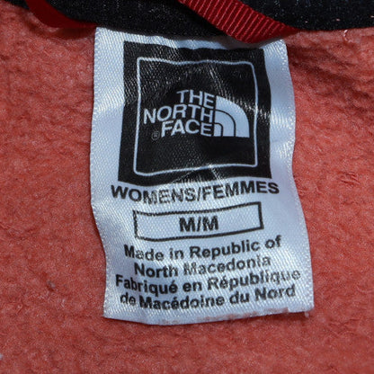 Womens UK Size M The North Face Orange Pullover Sweatshirt
