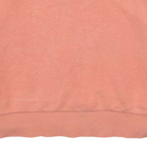 Womens UK Size M The North Face Orange Pullover Sweatshirt