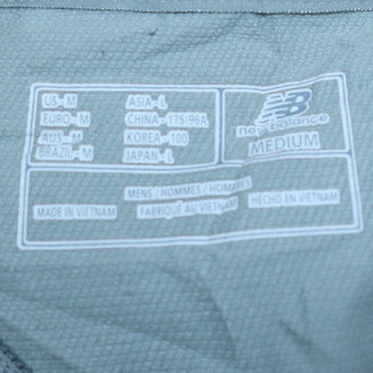 Mens UK Size M New Balance Grey Baseball Running & Jogging Training Jacket