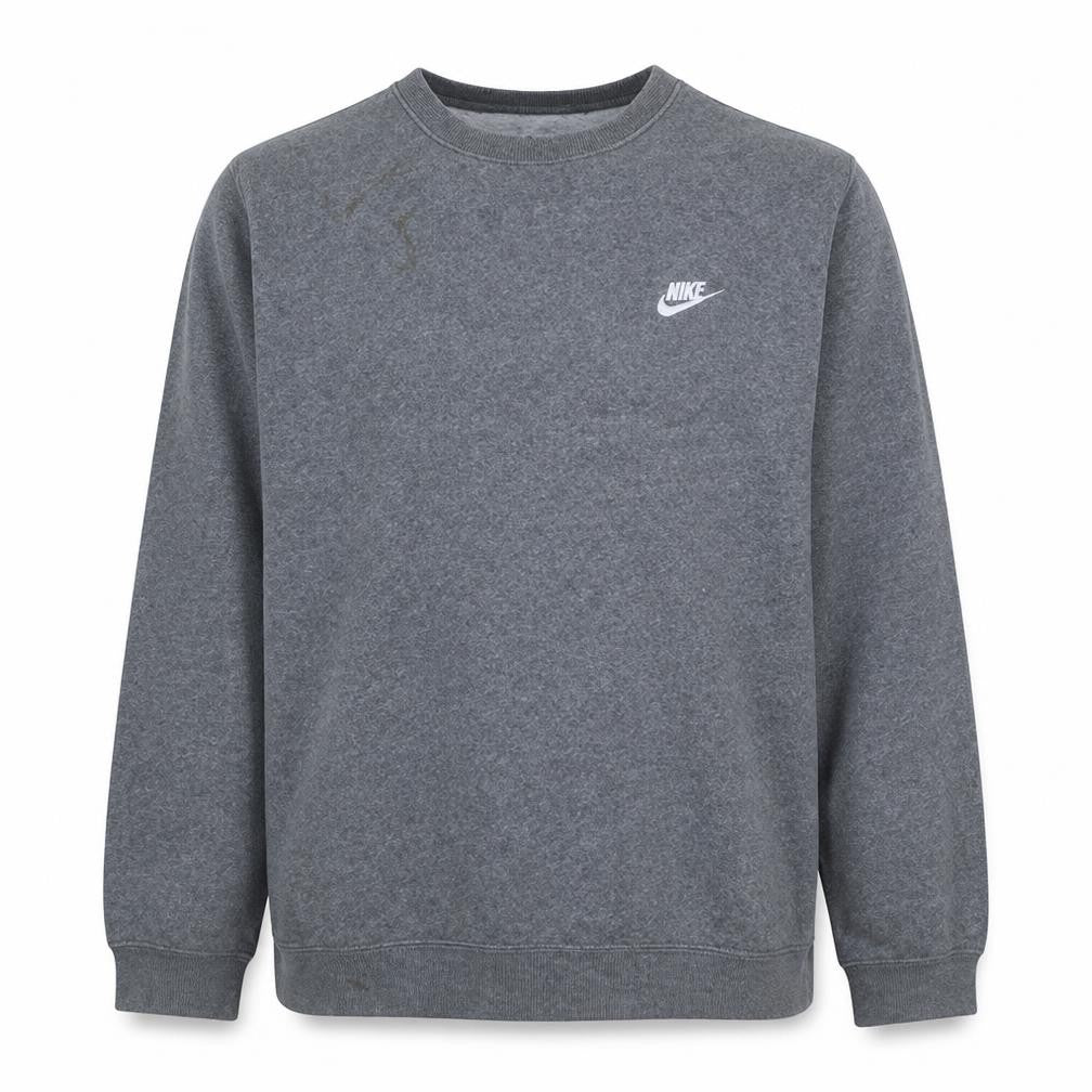 Mens UK Size L Nike Grey Pullover Sweatshirt
