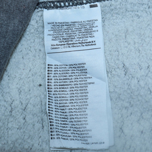 Mens UK Size L Nike Grey Pullover Sweatshirt