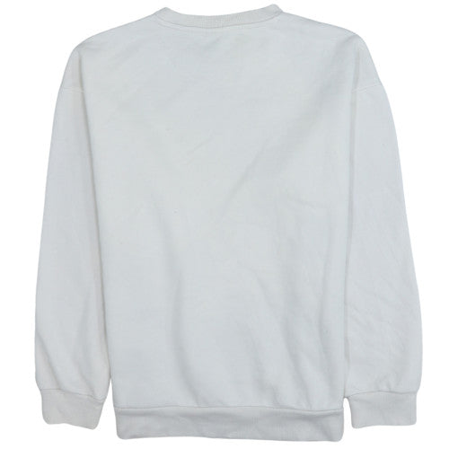 Mens UK Size S PUMA White Pullover Sweatshirt