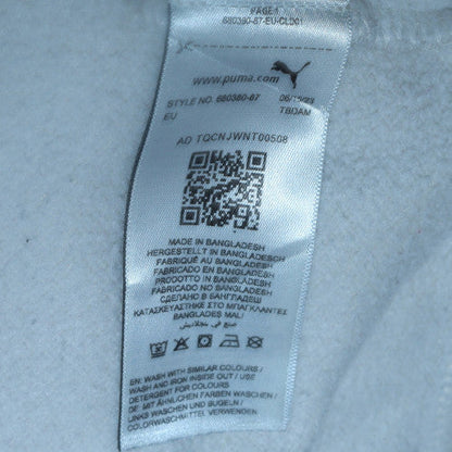 Mens UK Size S PUMA White Pullover Sweatshirt
