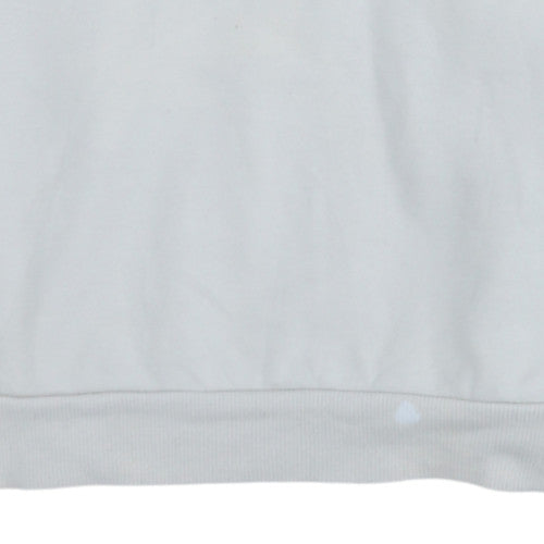 Mens UK Size S PUMA White Pullover Sweatshirt