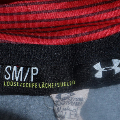 Mens UK Size S Under armour Grey Pullover Hoodie