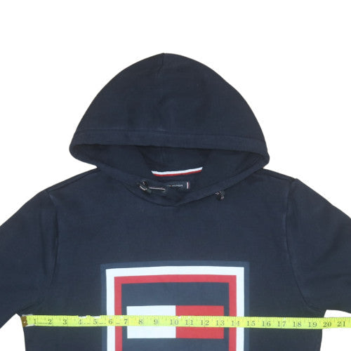 Mens UK Size M Tommy Hilfiger Blue Pullover Hoodie
