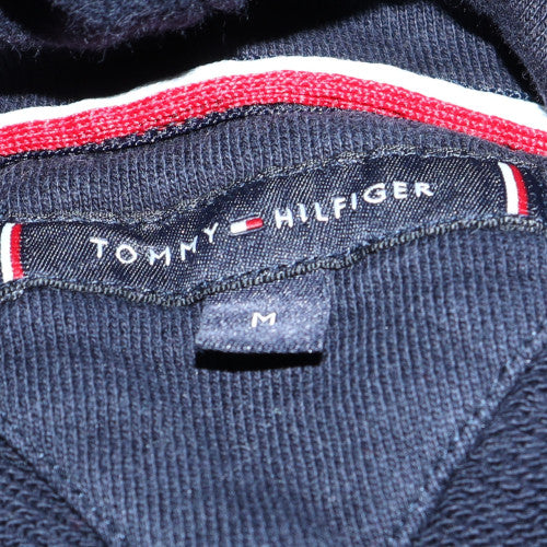 Mens UK Size M Tommy Hilfiger Blue Pullover Hoodie