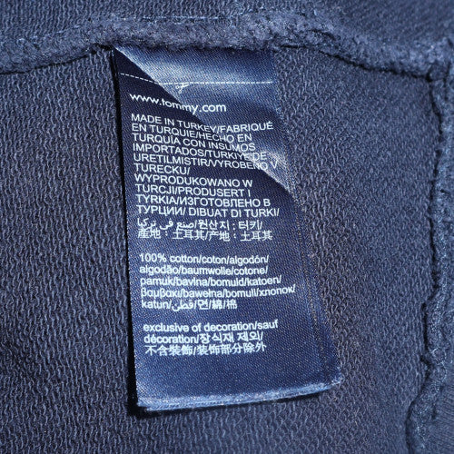 Mens UK Size M Tommy Hilfiger Blue Pullover Hoodie