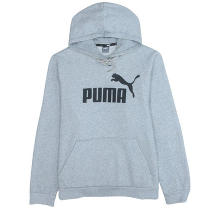 Womens UK Size 2XL PUMA Grey Pullover Hoodie