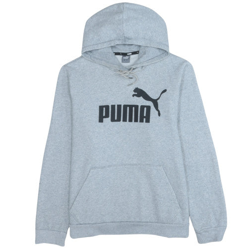Womens UK Size 2XL PUMA Grey Pullover Hoodie