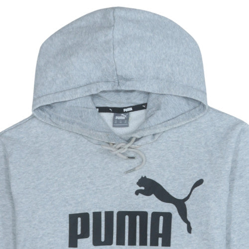 Womens UK Size 2XL PUMA Grey Pullover Hoodie