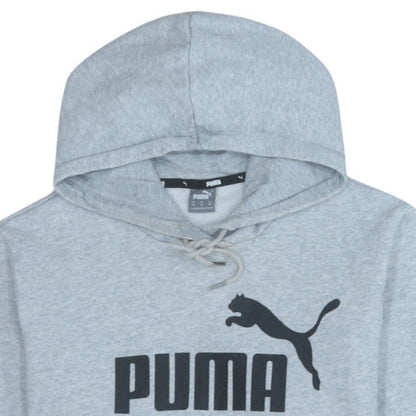 Womens UK Size 2XL PUMA Grey Pullover Hoodie