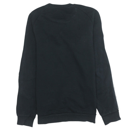 Mens UK Size S adidas Black Pullover Sweatshirt