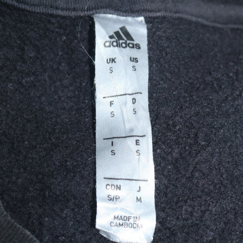 Mens UK Size S adidas Black Pullover Sweatshirt