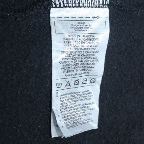 Mens UK Size S adidas Black Pullover Sweatshirt