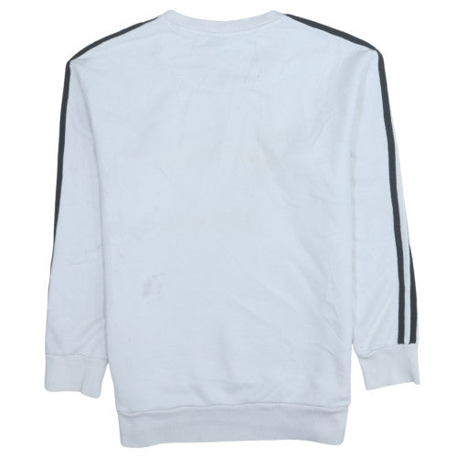 Womens UK Size 10 adidas White Pullover Sweatshirt