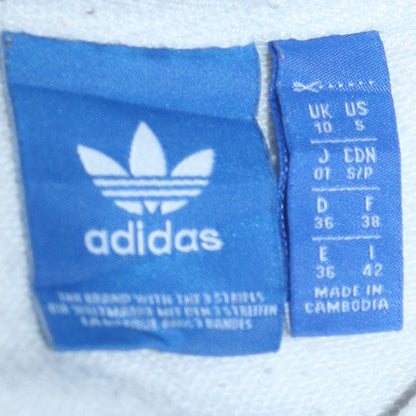 Womens UK Size 10 adidas White Pullover Sweatshirt